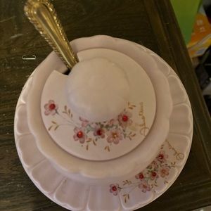 Pink Creazioni italian sugar bowl